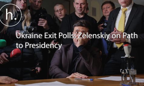 Ukraine Presidential Election Exit Polls: Zelenskiy and Poroshenko Through to Second Round