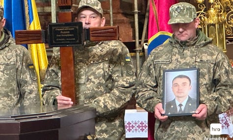 У Львові прощаються з вбитим військовим ТЦК Олегом Авдєєвим (ФОТО)