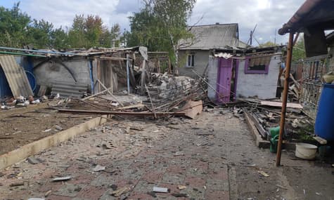 В Донецкой области оккупанты за сутки обстреляли 11 населенных пунктов