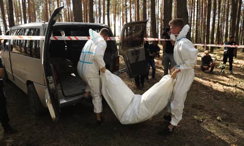 Возле бывших позиций оккупантов в Киевской области нашли тело еще одного убитого гражданского