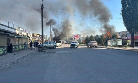 Russian troops struck Dobropillya in Donetsk Oblast