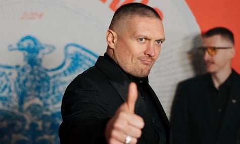 Український боксер Олександр Усик