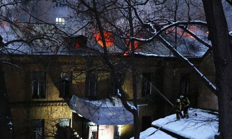 Біля Європейської площі в Києві сталася пожежа