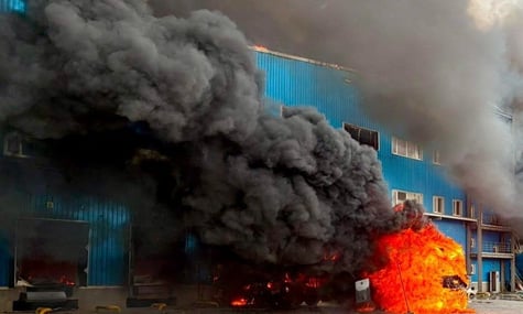 росіяни атакували Дніпро та Рівне, під ударами — підприємство, що не працює, та склад