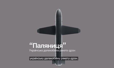 Illustrative image. Palianitsa drone-missile Illustrative image. Palianitsa drone-missile