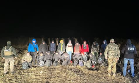 В Одесской области задержали 17 мужчин, которые хотели незаконно пересечь границу — ГПСУ