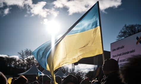 В Естонії розслідують наругу над прапором України — медіа