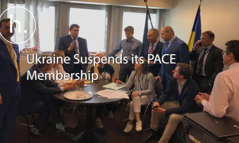 Ukraine Suspends its PACE Membership Following the Decision to Bring Russia Back