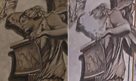 У Римі на фресці зафарбувати обличчя янгола, яке нагадувало премʼєр-міністерку Мелоні