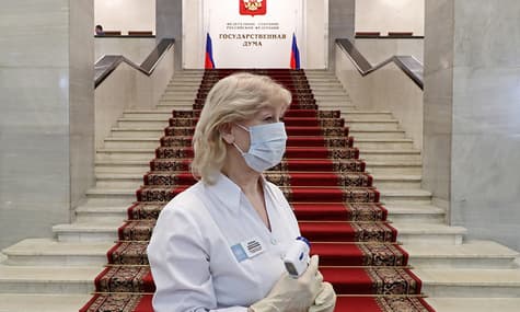 Russia Takes Third Place in Global Coronavirus Count