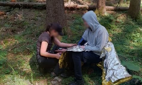 Вблизи границы с Румынией отыскали нарушителя границы, который сутки бродил в лесу — ГПСУ