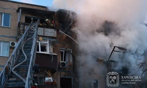 Наслідки російського удару по Харкову, 3 лютого 2026 року