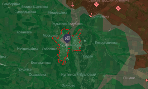 У Куп’янську залишається одна небоєздатна група росіян — Трегубов