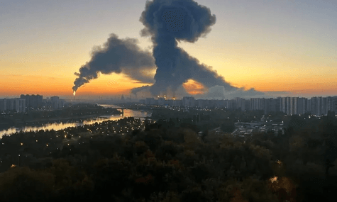 Московский НПЗ полностью остановил работу после атаки украинских дронов — Reuters