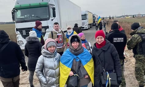 «Если санкции — значит санкции»: активисты не пропускают на границе с Польшей «запрещенные» товары в беларусь и рф