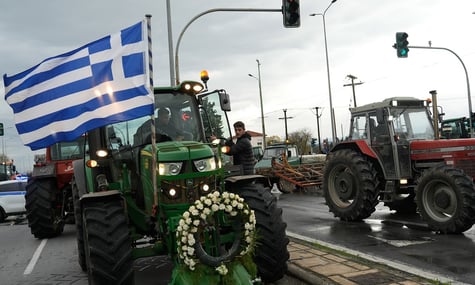 Грецькі фермери четвертий день блокують кордон із Болгарією