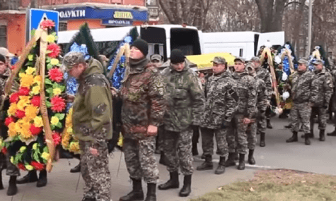 Funeral For Two Fallen Soldiers