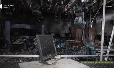 Удар окупантів по редакції «Суспільного» у Дніпрі знищив сотні годин архівних записів
