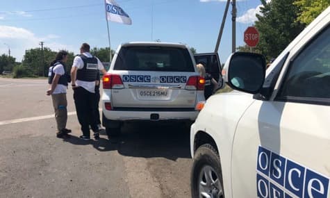Бойовики стріляли у бік місії ОБСЄ неподалік Донецької фільтрувальної станції — штаб