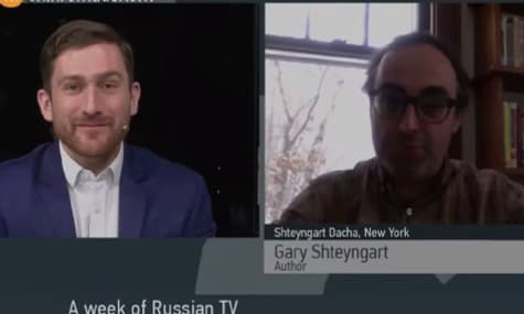 After 70 Hours Of Russian TV, You Become A 'Little Crazy' - Gary Shteyngart