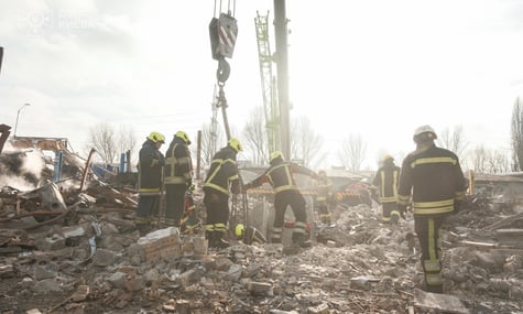 У Києві завершили аварійно-рятувальні роботи після нічної російської атаки