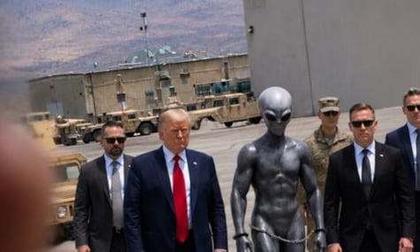 Трамп публікує фото з «прибульцями» після наказу розсекретити файли про НЛО