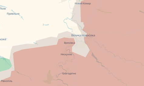 В Донецкой области возле Великой Новоселки есть риск оперативного окружения: что известно о ситуации