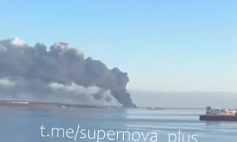 Безпілотники атакували порт Усть-Луга у росії, 29 березня 2026 року