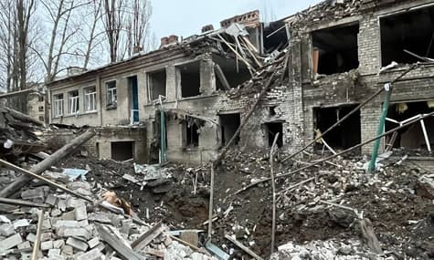 российская ракета прилетела по детскому саду в Авдеевке — Ермак