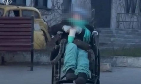 96-річна жінка, яку примушували просити милостиню в Одесі 96-річна жінка, яку примушували просити милостиню в Одесі