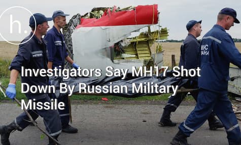 Investigators Say MH17 Shot Down By Russian Military Missile