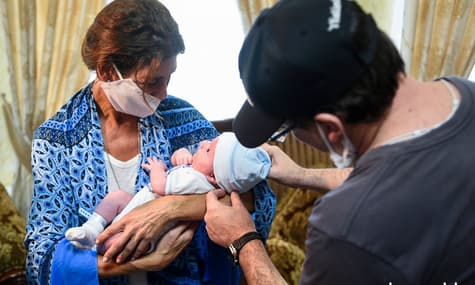 6 Children Born to Surrogate Mothers Reunited With Family in Kyiv