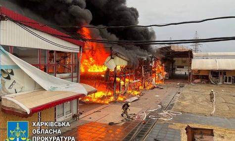 Обстріли Харківщини: за добу постраждали 11 людей, пошкоджений ринок «Барабашово»