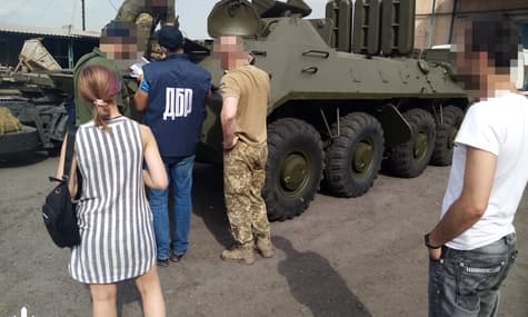 ДБР знайшло БТР, який викрали у військових 5 років тому