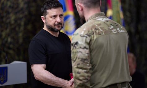 Зеленський відзначив державними нагородами воїнів «Альфи»