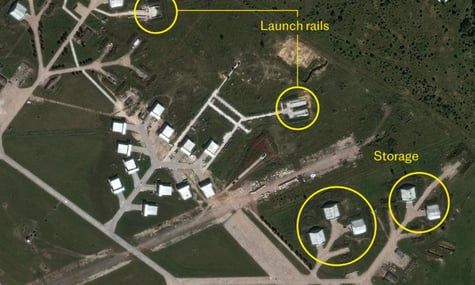 росія розгорнула біля кордонів мережу секретних баз для запуску дронів далекої дії — Telegraph