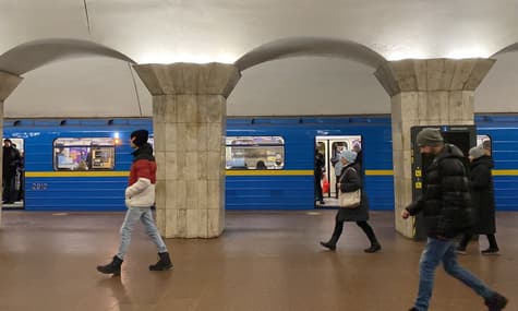 В 2022 году метрополитеном в Киеве воспользовались вдвое меньше людей, чем в 2021-м