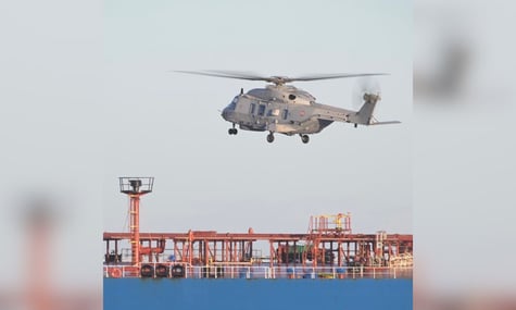 У Середземному морі ВМС Франції затримали танкер, що прямував з росії