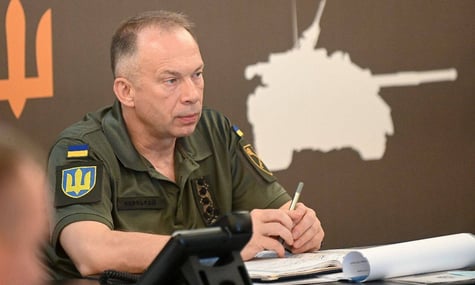 Олександр Сирський на нараді з питань підготовки у ЗСУ Олександр Сирський на нараді з питань підготовки у ЗСУ