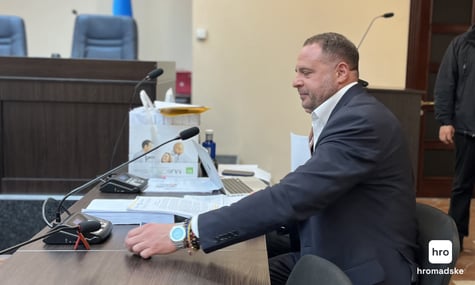 Андрій Єрмак у залі ВАКС, 13 травня 2026 року