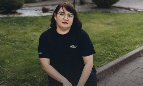 Ветеранка Наталя Ліщишена Ветеранка Наталя Ліщишена