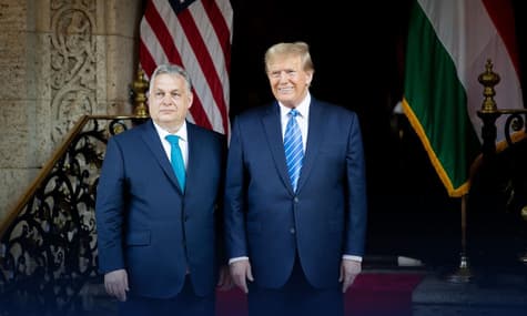 «Было бы лучше для мира, если бы Трамп вернулся»: Орбан поддержал кандидата в президенты США после их встречи