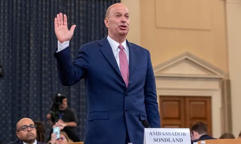 Sondland Confirms Quid Pro Quo In Public Congressional Hearing