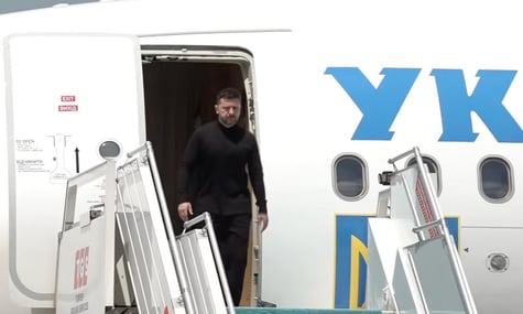 Зеленський прибув до Туреччини, де мають відбутися переговори з росією