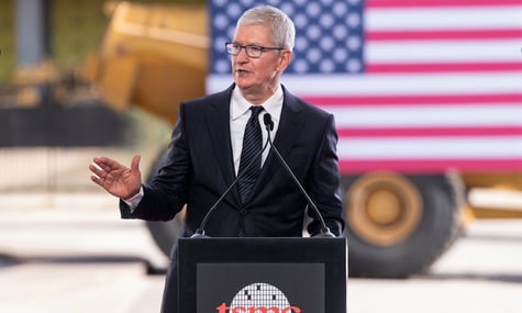 Тім Кук заявив, що ціни на техніку Apple «неминуче» зростуть. Каже, що це пов'язано зі штучним інтелектом