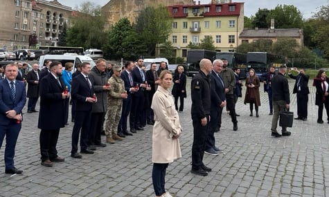Низка очільників МЗС з ЄС приїхали до Львова відзначити День Європи