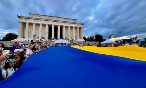 У Вашингтоні організували святкування з нагоди Дня Незалежності України, 22 серпня 2026 року У Вашингтоні організували святкування з нагоди Дня Незалежності України, 22 серпня 2026 року