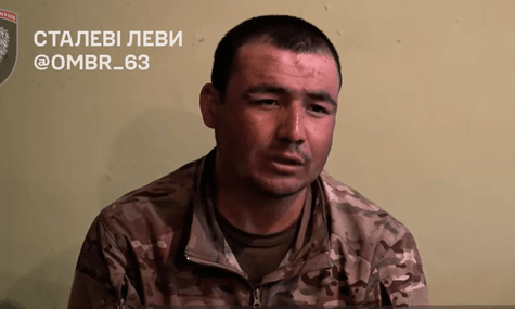 Українські бійці взяли в полон громадянина Узбекистану на Лиманському напрямку