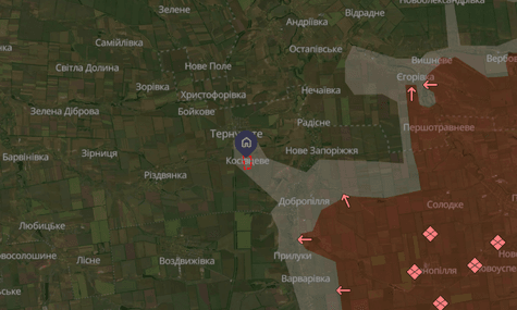 Сили оборони зачистили від військ рф Косівцеве на Запоріжжі