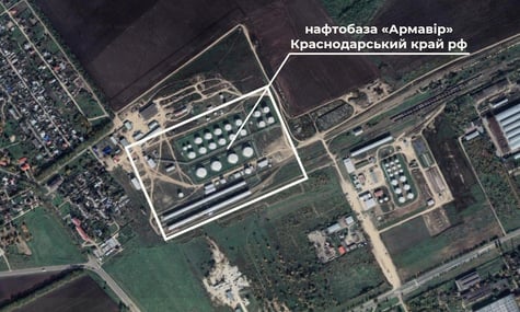 «Далекобійні санкції» за 500 км від кордону. Зеленський підтвердив атаку на нафтобазу в Армавірі Краснодарського краю